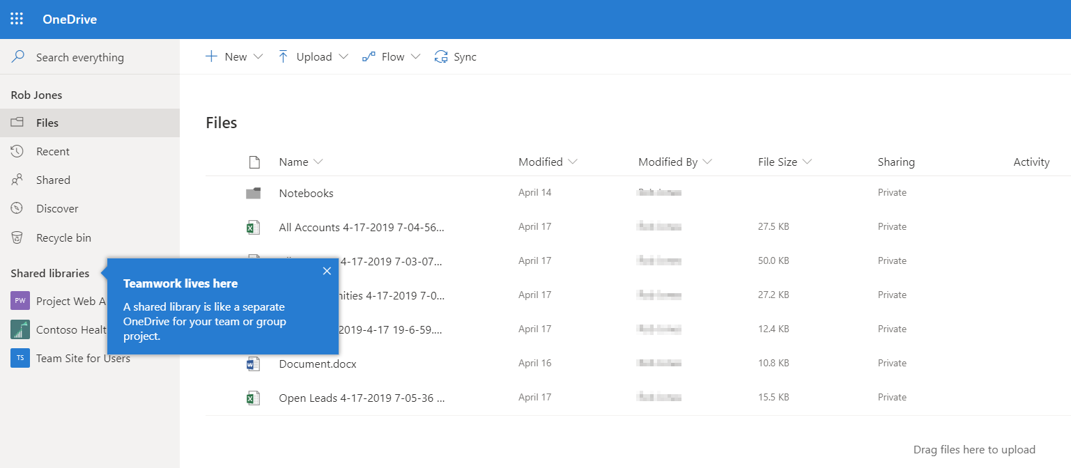 onedrive for business app